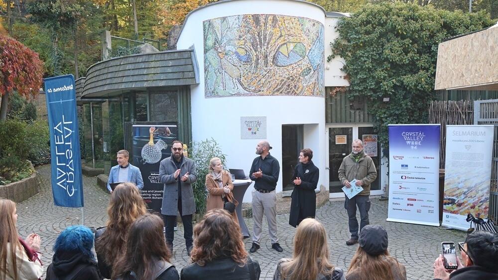 Oficiálni představení mozaiky Šelmárium v liberecké Zoo